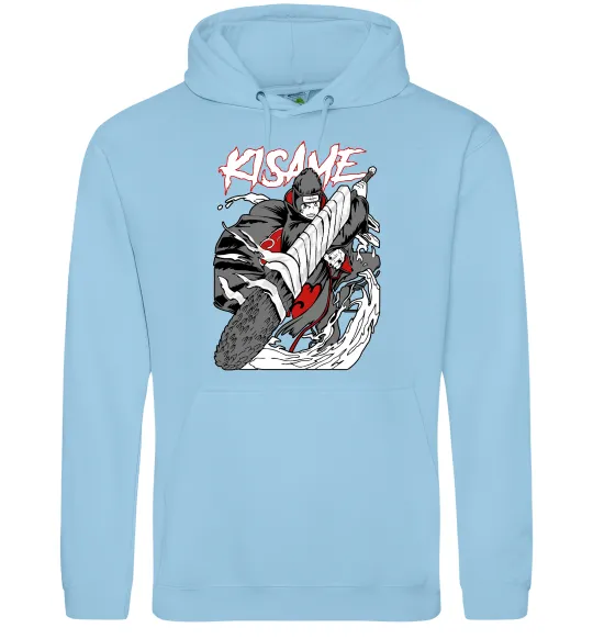 Женская толстовка (худи) Kisame Голубой фото