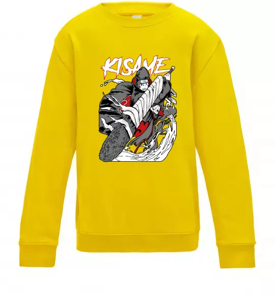 Дитячий світшот Kisame Сонячно жовтий фото