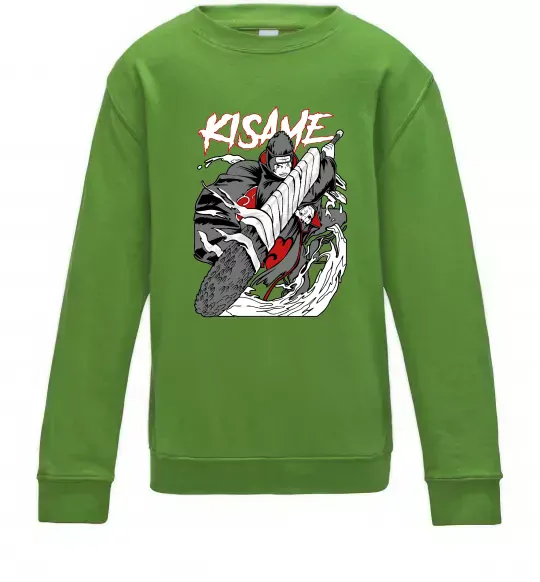 Дитячий світшот Kisame Лаймовий фото