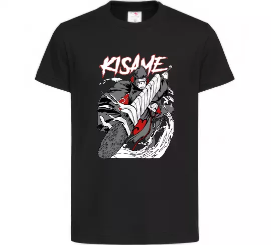 Дитяча футболка Kisame Чорний фото