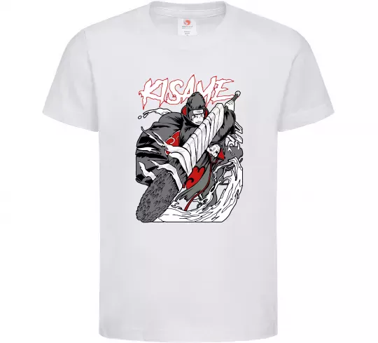 Дитяча футболка Kisame Білий фото