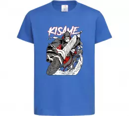 Детская футболка Kisame Ярко-синий фото