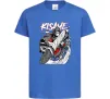 Дитяча футболка Kisame Яскраво-синій фото