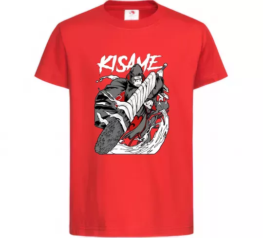 Дитяча футболка Kisame Червоний фото