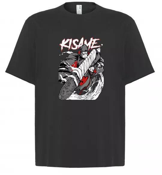Футболка Оверсайз Kisame Черный фото