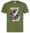 Мужская футболка Kisame Оливковый Мужская футболка Kisame Оливковый фото