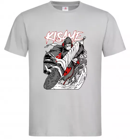 Мужская футболка Kisame Серый фото