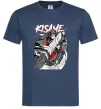 Мужская футболка Kisame Темно-синий Мужская футболка Kisame Темно-синий фото