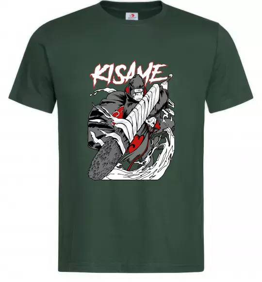 Мужская футболка Kisame Темно-зеленый фото