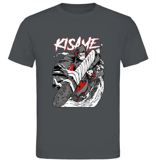 Мужская футболка Kisame Графит фото