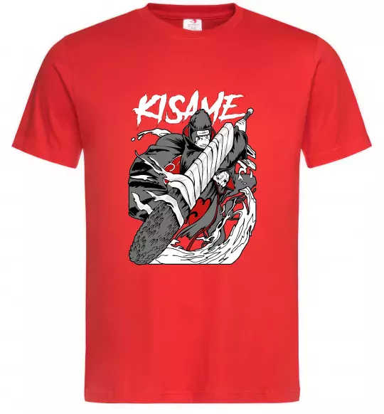 Мужская футболка Kisame Красный фото
