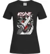 Жіноча футболка Kisame Чорний фото