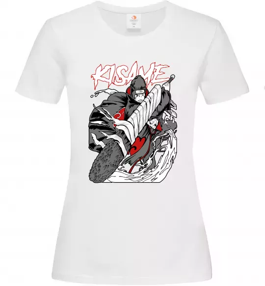 Жіноча футболка Kisame Білий фото