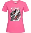 Жіноча футболка Kisame Яскраво-рожевий фото