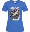 Жіноча футболка Kisame Яскраво-синій фото