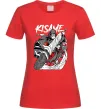 Жіноча футболка Kisame Червоний фото