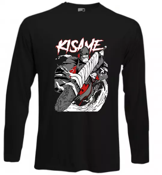 Лонгслив Kisame Черный фото