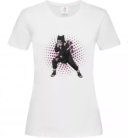 Жіноча футболка Kankuro Білий фото