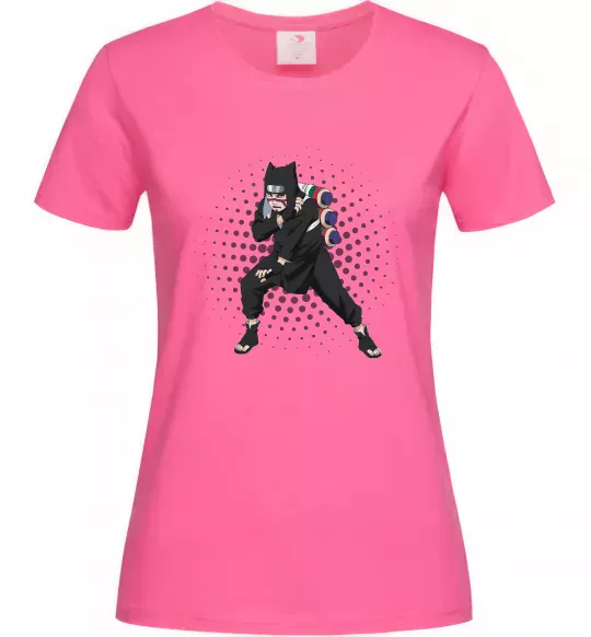 Жіноча футболка Kankuro Яскраво-рожевий фото