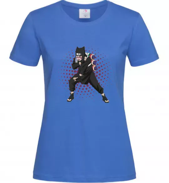 Жіноча футболка Kankuro Яскраво-синій фото