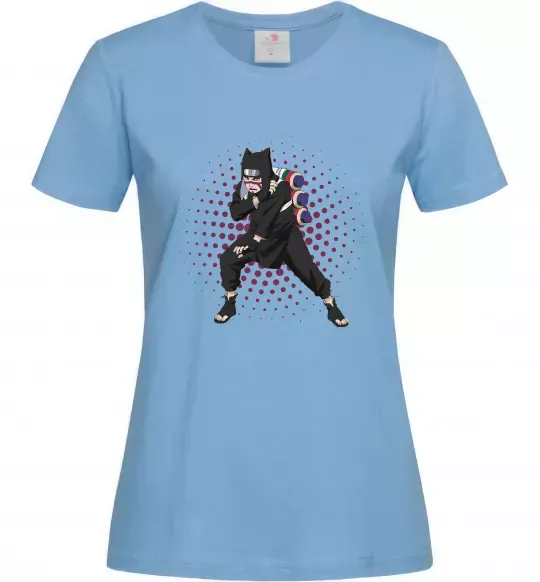 Жіноча футболка Kankuro Блакитний фото