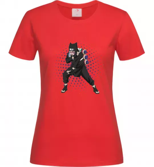 Жіноча футболка Kankuro Червоний фото