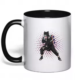 Чашка з кольоровою ручкою