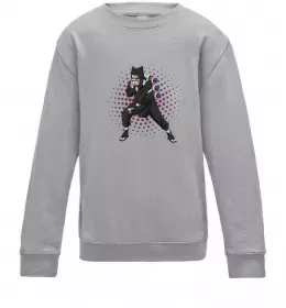 Детский Свитшот Kankuro Серый меланж фото