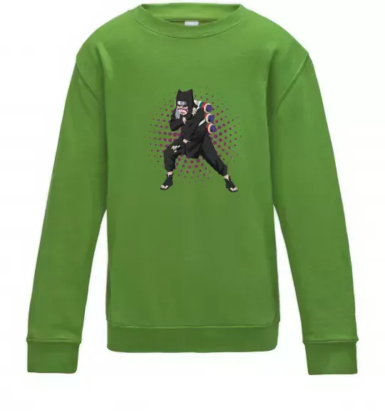 Дитячий світшот Kankuro Лаймовий фото