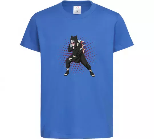 Детская футболка Kankuro Ярко-синий фото