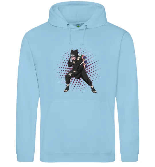 Мужская толстовка (худи) Kankuro Голубой фото