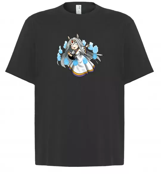 Футболка Оверсайз Kaguya Чорний фото