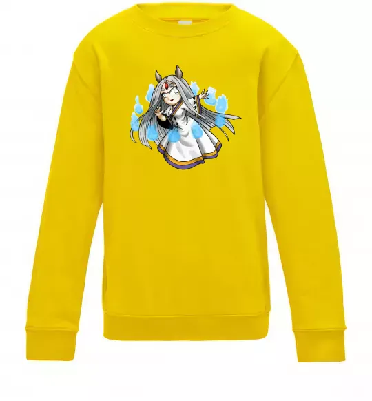 Детский Свитшот Kaguya Солнечно желтый фото