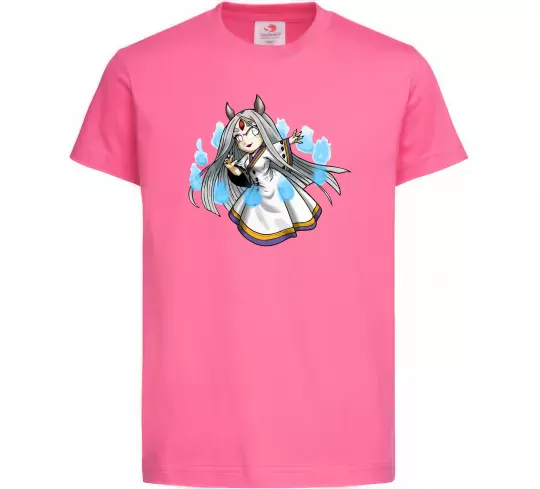 Детская футболка Kaguya Ярко-розовый фото