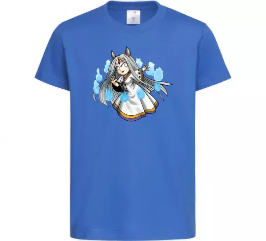 Детская футболка Kaguya Ярко-синий фото