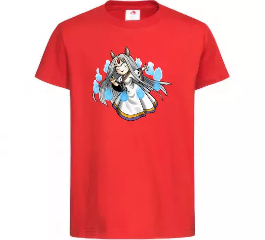 Детская футболка Kaguya Красный фото