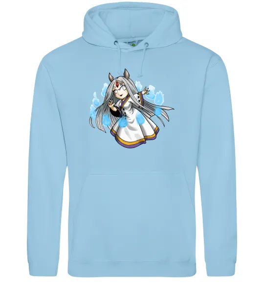 Жіноча толстовка (худі) Kaguya Блакитний фото