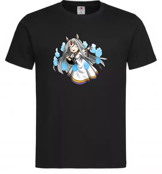 Чоловіча футболка Kaguya Чорний фото