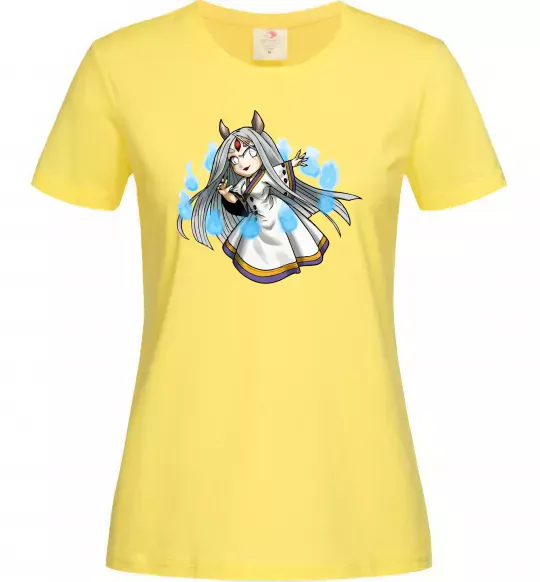 Женская футболка Kaguya Лимонный фото