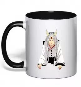 Чашка з кольоровою ручкою