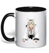 Чашка с цветной ручкой Kaguya Otsutsuki Черный Чашка с цветной ручкой Kaguya Otsutsuki Черный фото