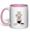 Чашка с цветной ручкой Kaguya Otsutsuki Нежно розовый Чашка с цветной ручкой Kaguya Otsutsuki Нежно розовый фото