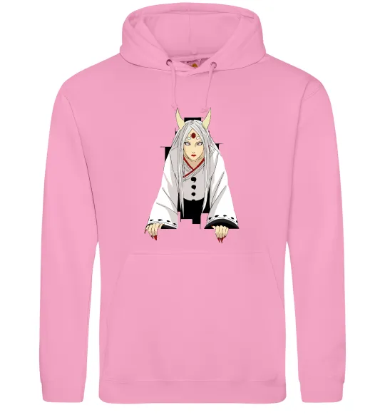 Женская толстовка (худи) Kaguya Otsutsuki Розовый фото