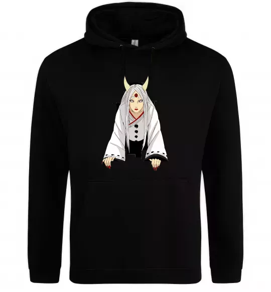 Женская толстовка (худи) Kaguya Otsutsuki Черный фото