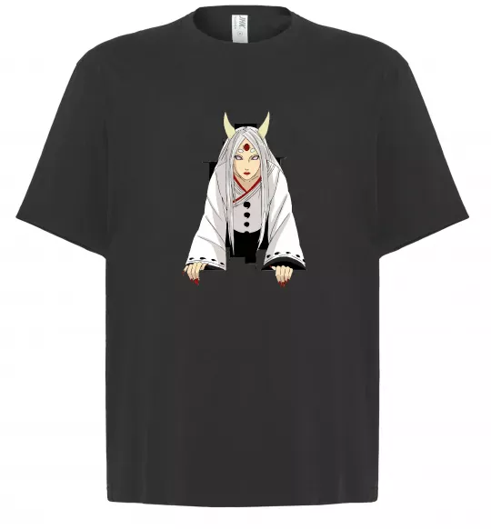 Футболка Оверсайз Kaguya Otsutsuki Чорний фото