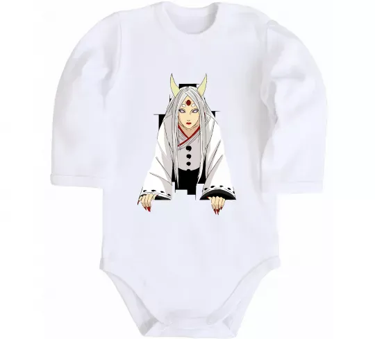 Дитячий бодік Kaguya Otsutsuki Білий фото