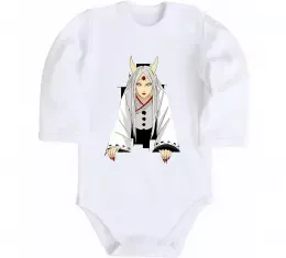 Детский боди Kaguya Otsutsuki Белый фото
