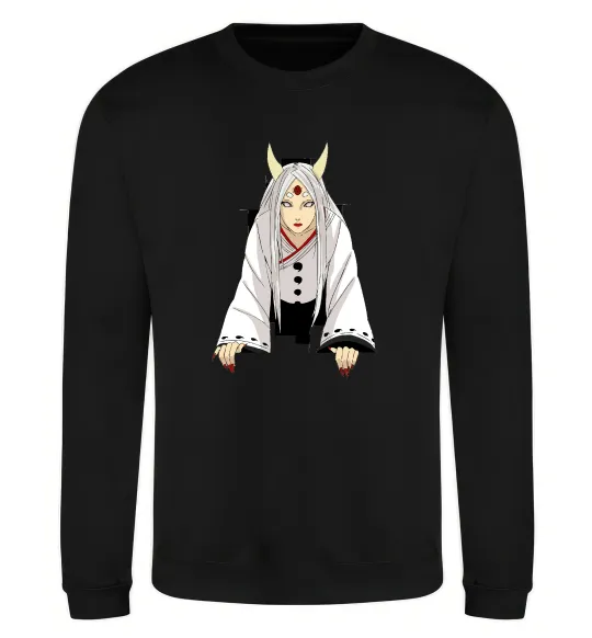Свитшот Kaguya Otsutsuki Черный фото