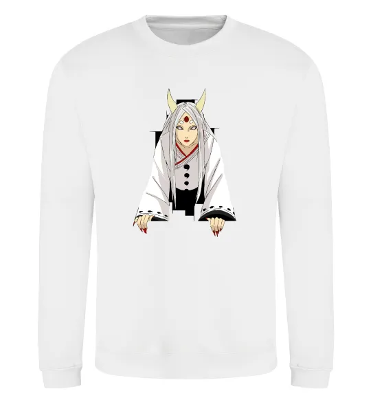 Свитшот Kaguya Otsutsuki Белый фото