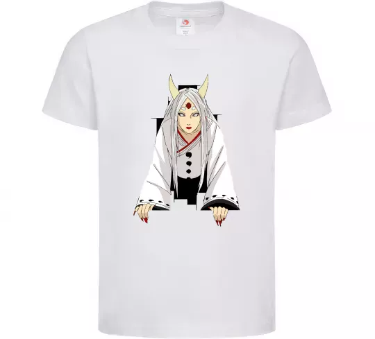Дитяча футболка Kaguya Otsutsuki Білий фото